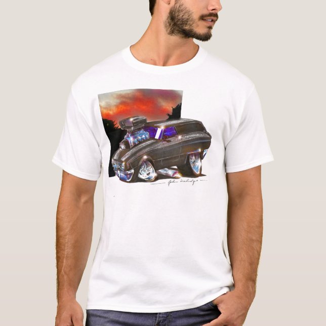 T-shirt La livraison sauvage de 64 faucons (Devant)