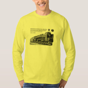 T-shirt La locomotive de Baldwin fonctionne la turbine à