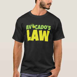 T-shirt La loi de l'avocat Avogadro Devenez végétalien