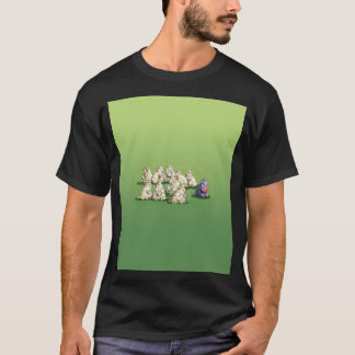 T-shirt la loi sur les moutons noirs n'utilise pas la cell