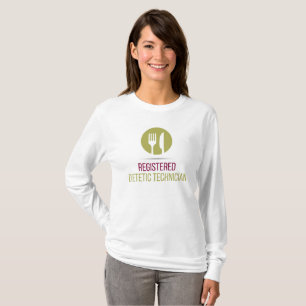 T-shirt La longue douille des femmes diététiques