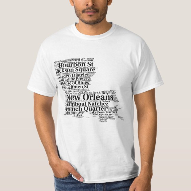 T-shirt La Louisiane (Devant)