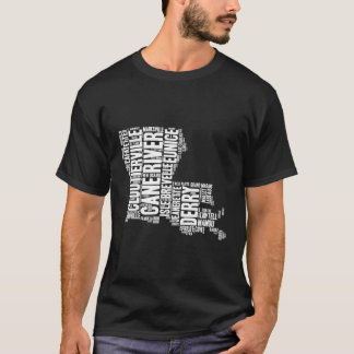 T-shirt La Louisiane Communautés créoles Gumbolife Long Sl
