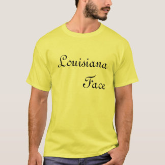 T-shirt La Louisiane font face