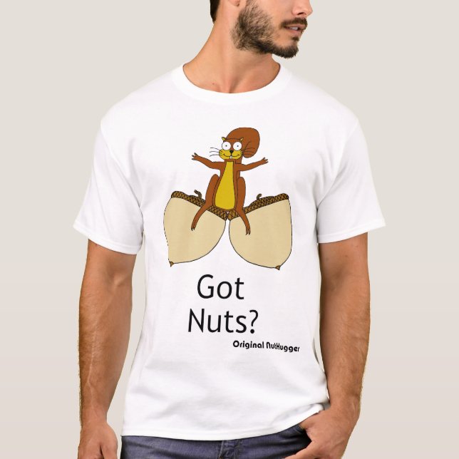 T-shirt La lumière a obtenu des écrous (Devant)