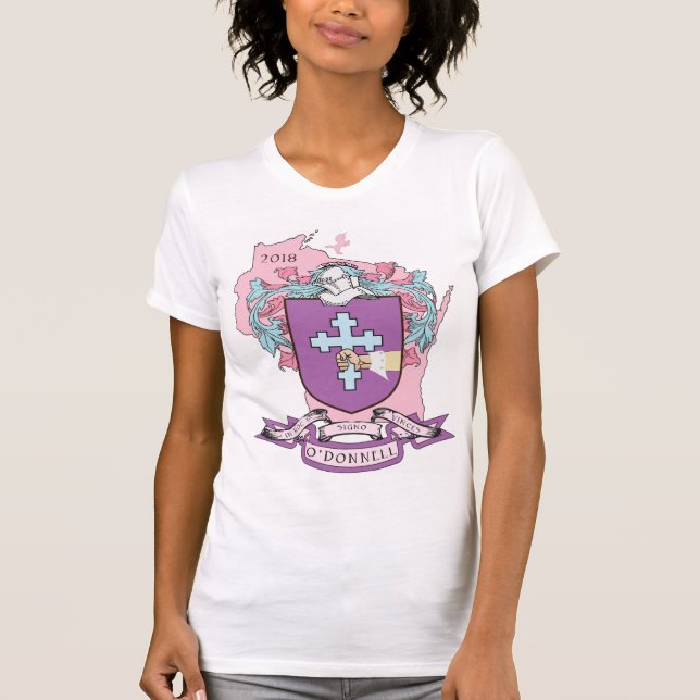 T-shirt La lumière T des femmes de Crest_Wisconsin de (Devant)