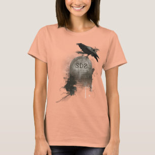 T-shirt La lumière T des femmes de pierre tombale de SDS