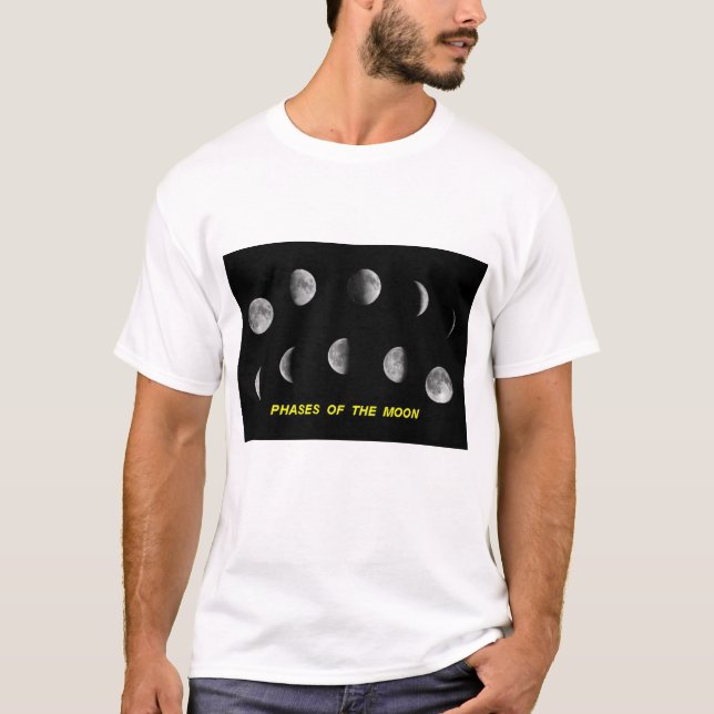T-shirt La lune bleue (Devant)