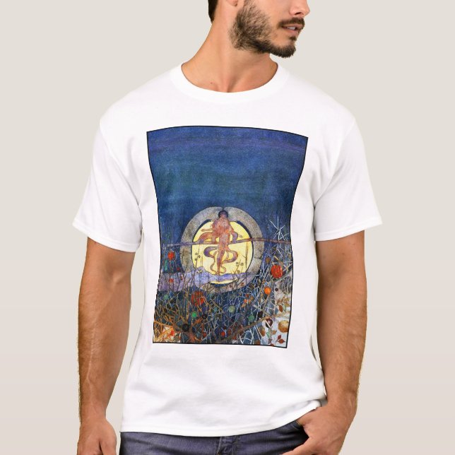 T-shirt La lune de récolte - Charles Rennie Mackintosh (Devant)