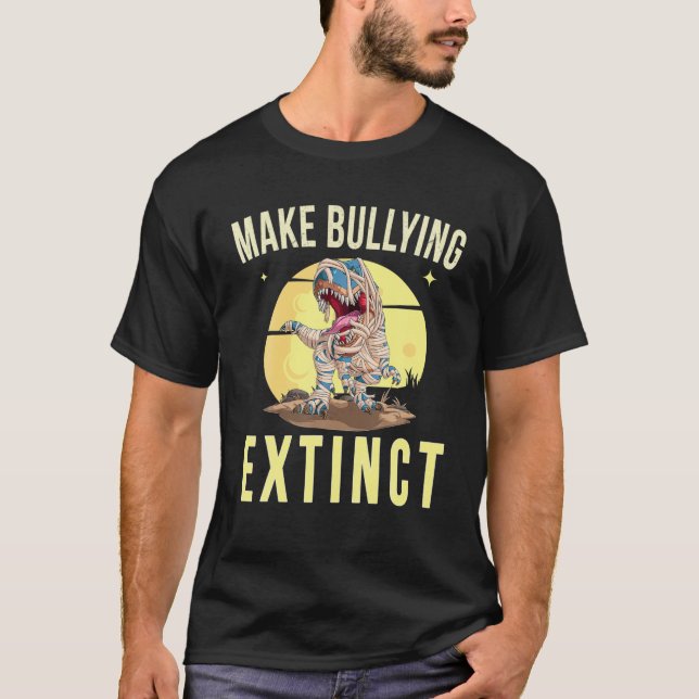 T-shirt La lutte contre l'intimidation fait de l'intimidat (Devant)