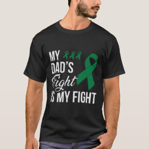 T-shirt La lutte de mon père est la lutte contre le cancer