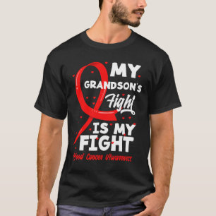 T-shirt La lutte de mon petit-fils est ma lutte Sensibilis