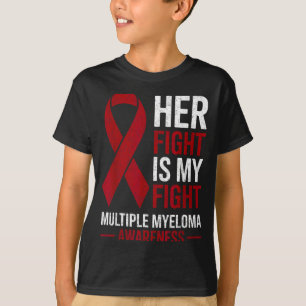 T-shirt La lutte est la lutte sensibilisation au cancer du