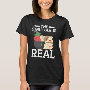 T-shirt La Lutte Est Véritable Dishwa