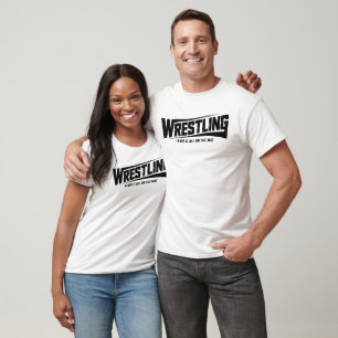 T-shirt La Lutte Le Laisser Sur Le Mat