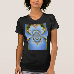 T-shirt La magie de Paris : Design de tour Eiffel géométri