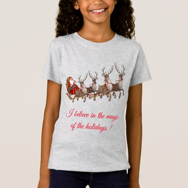 T-Shirt La magie des fêtes (Devant)