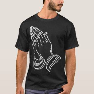 T-shirt La Main Priante Est Puissante