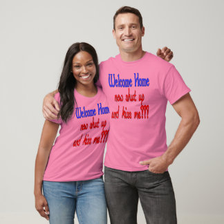T-shirt La maison bienvenue maintenant fermée et
