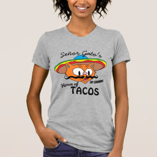 T-shirt La maison des Tacos de Señor Gato