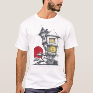 T-shirt La Maison Enchantée Sous la Lune Rouge