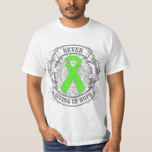 T-shirt La maladie de Lyme n'abandonnant jamais l'espoir