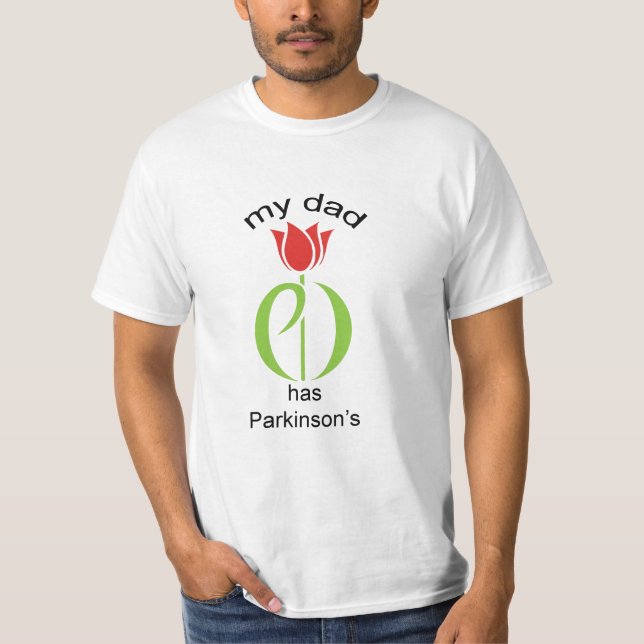 T-shirt la maladie de Parkinson, la maladie de parkinsons, (Devant)