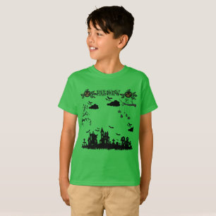 T-shirt La malédiction creuse vert kelly