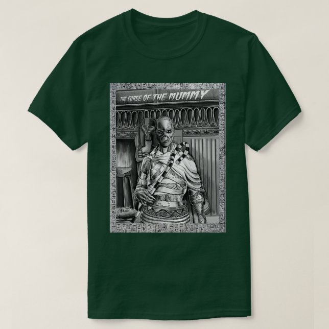 T-shirt La malédiction de la momie (Design devant)