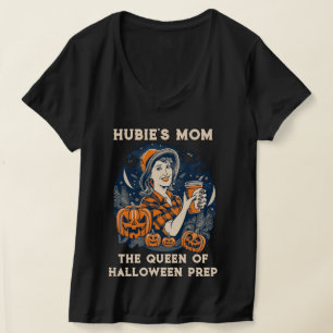 T-shirt La maman de Hubie : Pourcentage d'Halloween