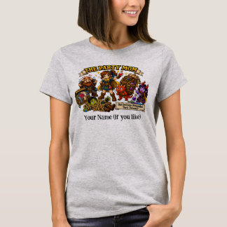 T-shirt La Maman de la Fête – Aventurière Fantastique et D