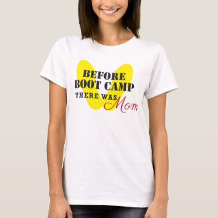 T-shirt La maman de la recrue marine