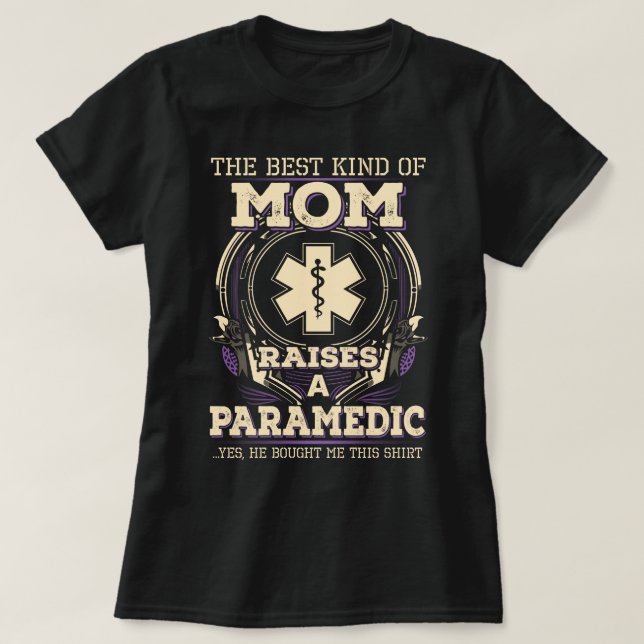 T-shirt La maman de Proud Paramedic (Design devant)