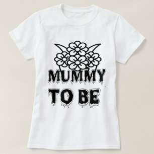 T-shirt La maman est enceinte d'Halloween