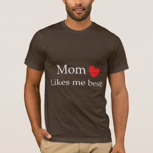 T-shirt La maman m'aime meilleur