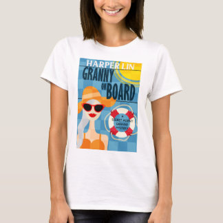 T-shirt La mamie SHIRT à bord par Harper Lin Book Cover