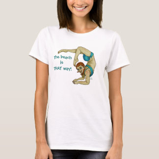 T-shirt La manière d'isTHAT de plage !