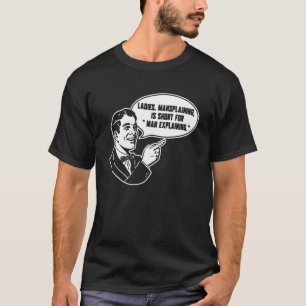 T-shirt La Manipulation Est Courte Pour L'Homme Expliquant