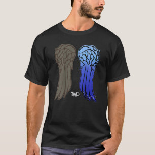 T-shirt La Marche Dead Daryl Dixon Nouvelles Ailes T Shirt