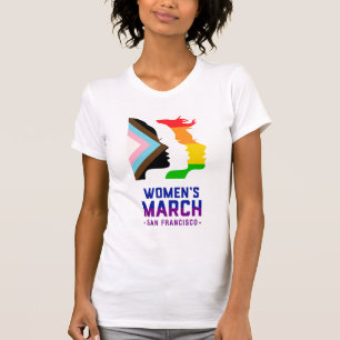 T-shirt La Marche des femmes de la fierté à San Francisco