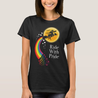 T-shirt La Marche des sorcières d'Halloween avec la fierté