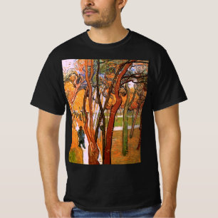 T-shirt La marche : Les Feuilles en chute par Vincent van 