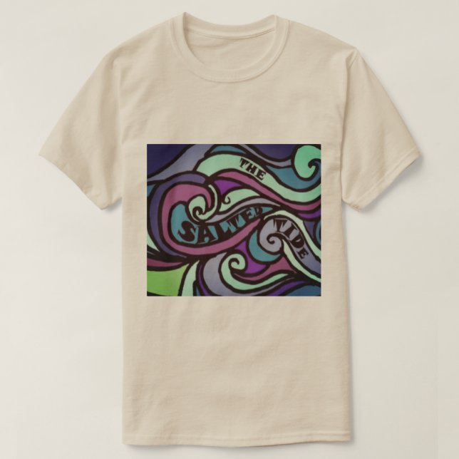 T-shirt La Marée Salée Unisex Sous L'Eau (Design devant)
