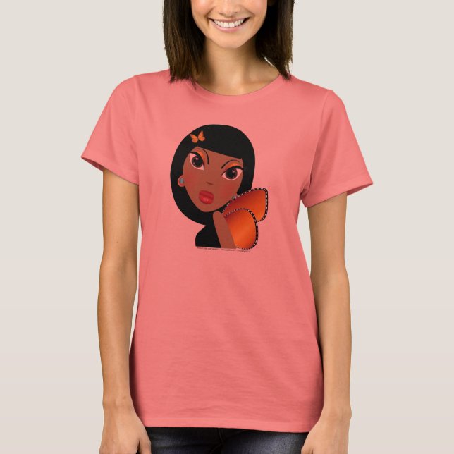 T-shirt La Mariposa (Papillon) (Devant)