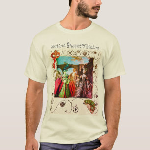 T-SHIRT LA MASCARADE ITALIENNE ANTIQUE DE MARIONNETTES