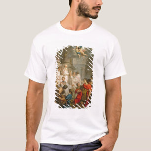 T-shirt La masse de St Basil (huile sur la toile)