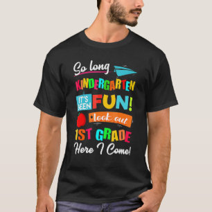T-shirt La maternelle est longue, regardez la 1ère année i