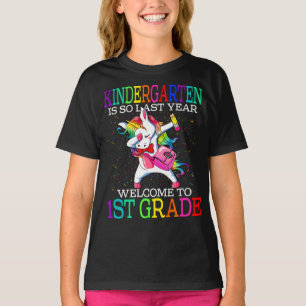 T-shirt La Maternelle Est Si Dernière Année Bienvenue À
