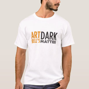 T-shirt La matière foncée de Bell d'art
