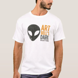 T-shirt La matière foncée de Bell d'art (tête étrangè